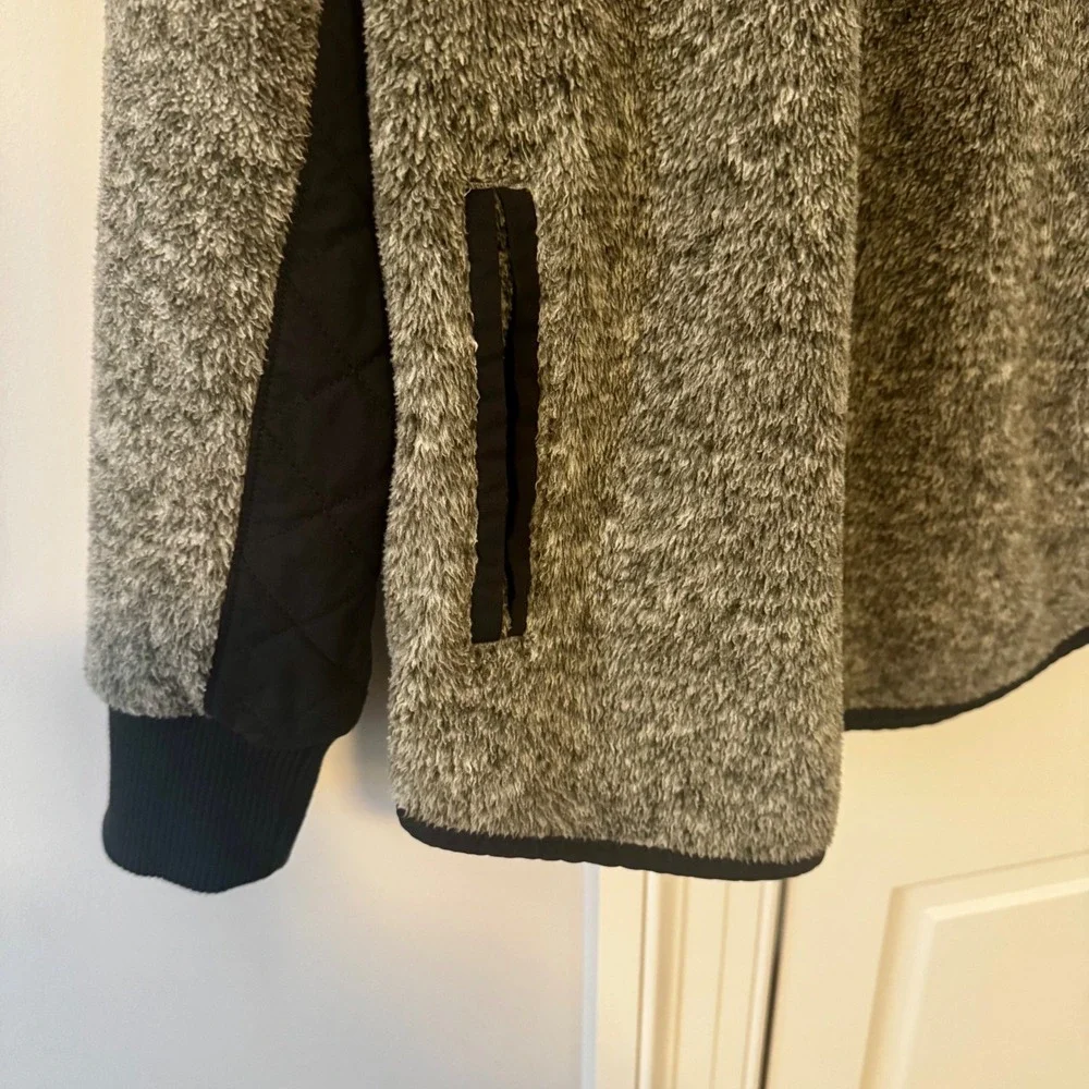 Abercrombie & Fitch‎ Men's Sherpa Fleece Snap Pullover